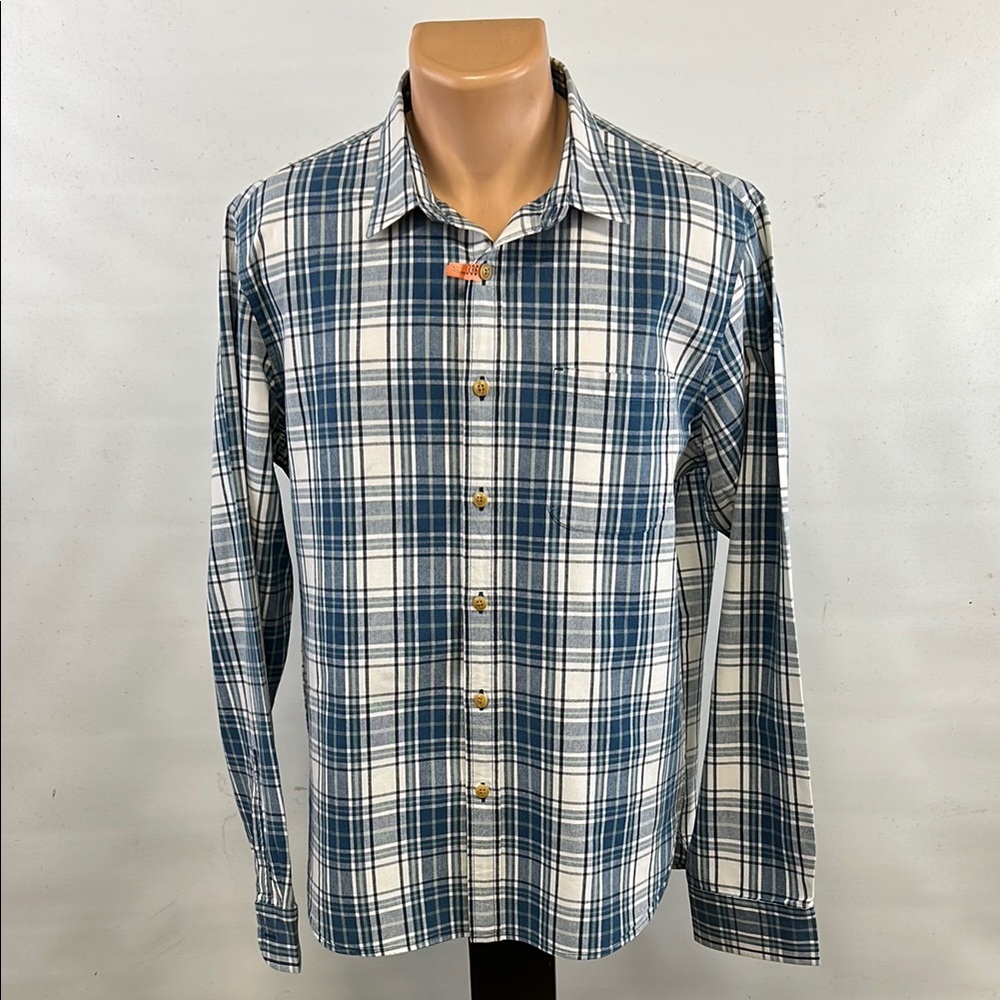 J. Crew long sleeve button down shirt.  L